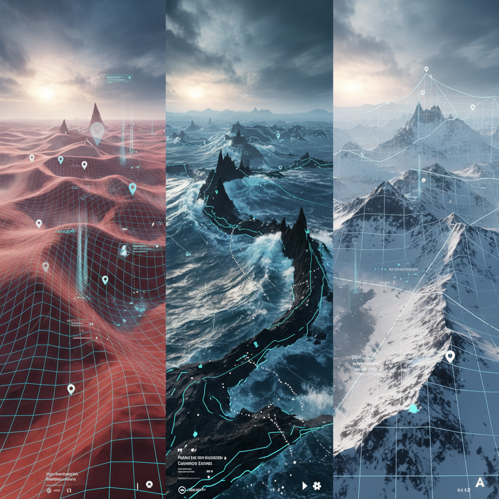 국소 왜곡 바이옴 예시 이미지