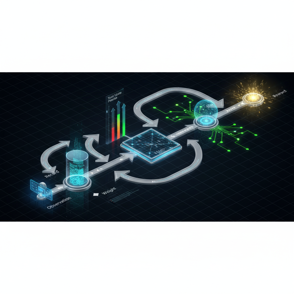 동적 탐험 루프 구조 다이어그램