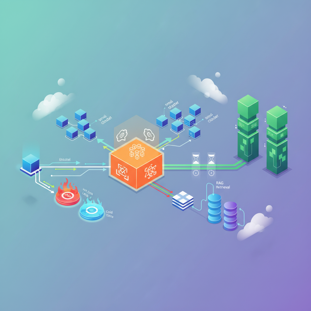 모델 라우팅 및 최적화 구조 이미지