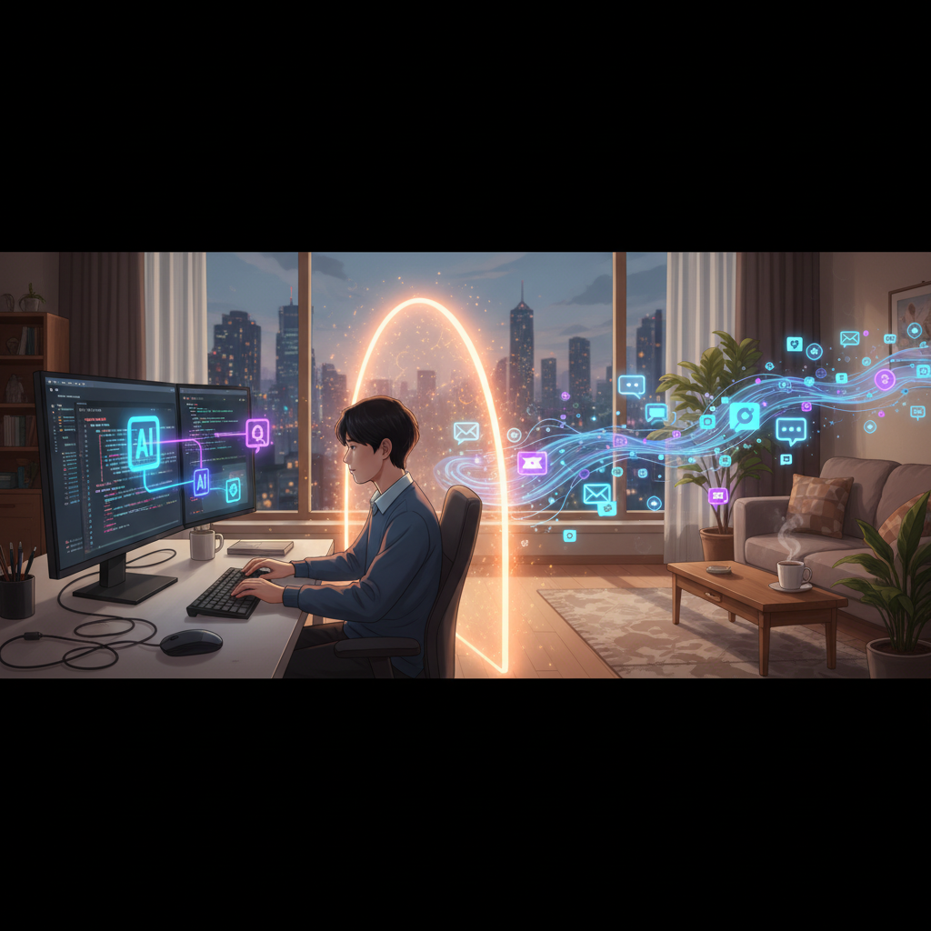 AI 시대 한국 개발자의 워라밸은 ‘시간 관리’가 아니라 ‘경계 설계’다