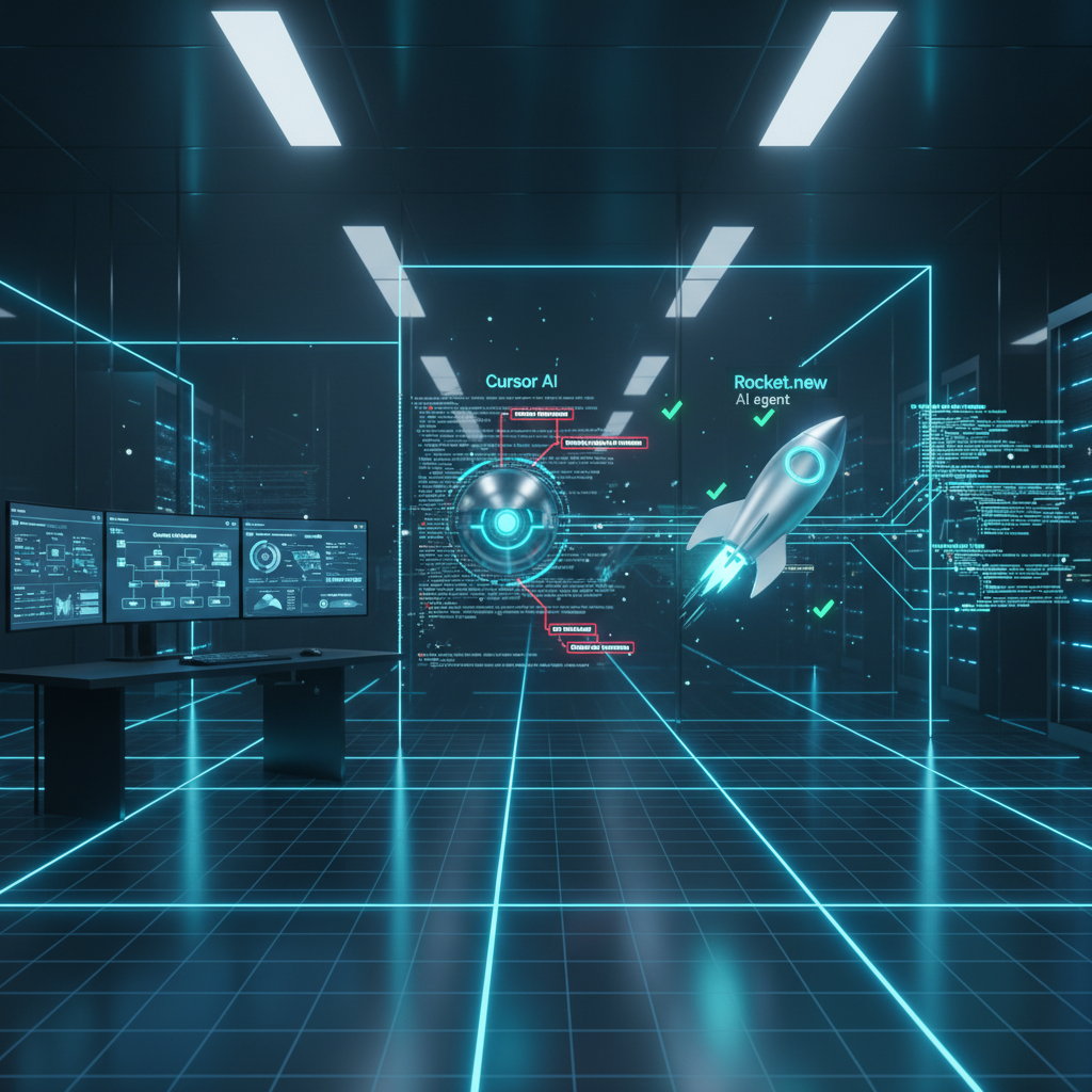 대표 이미지: AI 에이전트를 활용한 백엔드 개발 워크플로우의 전체 개념