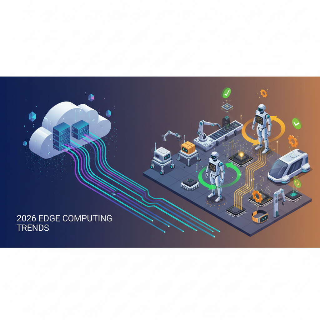 2026년 엣지 컴퓨팅 트렌드: 결정권이 현장으로 내려오는 시대의 Physical AI·온디바이스 AI