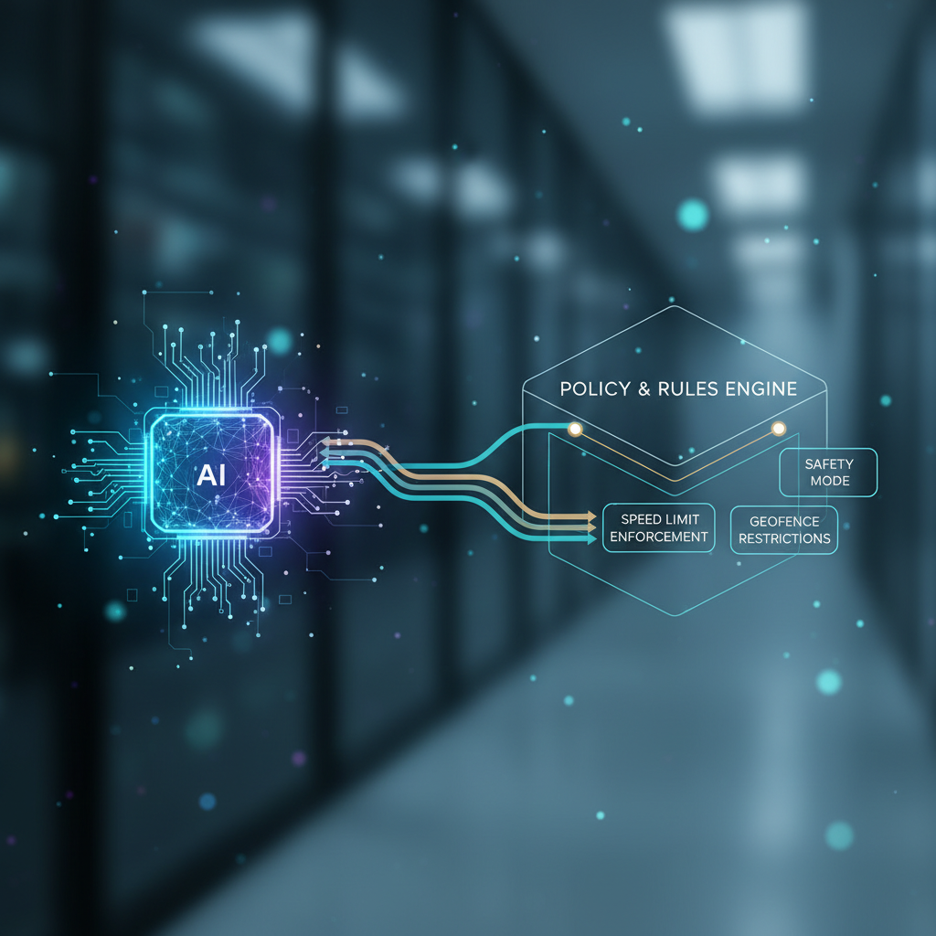 모델과 정책 엔진 결합 아키텍처 이미지