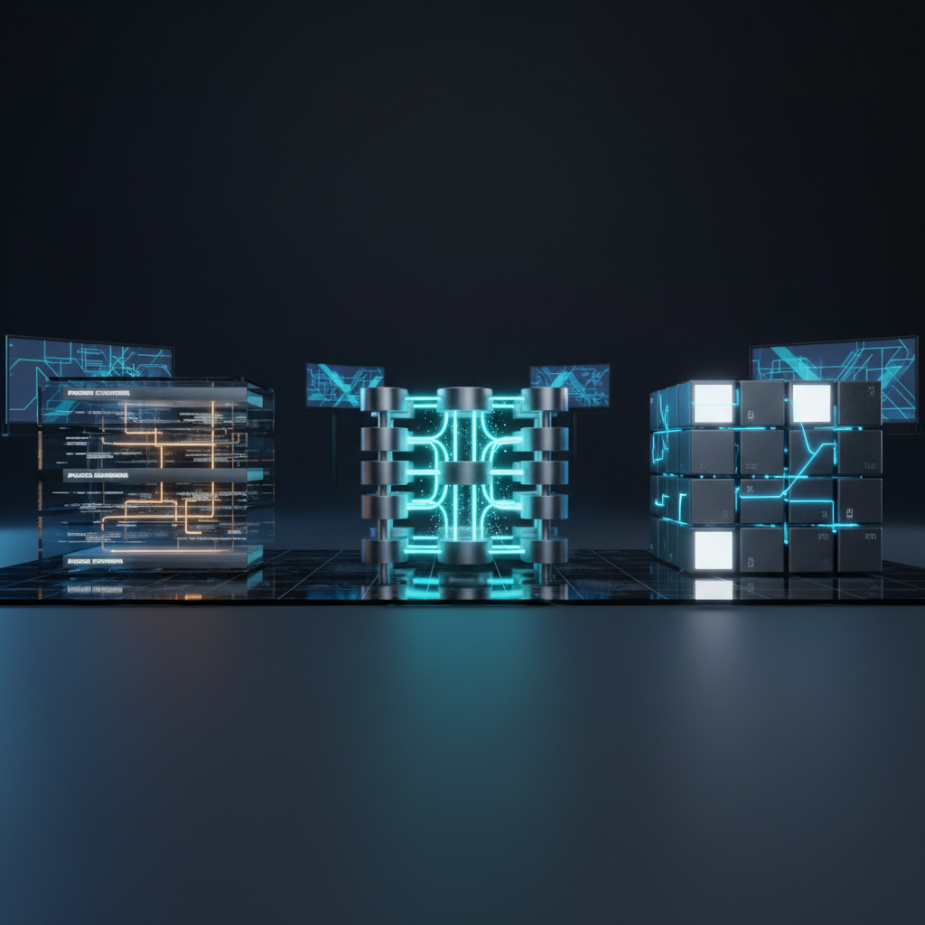 AI 에이전트 확장 시 발생하는 세 가지 주요 장애물 시각화