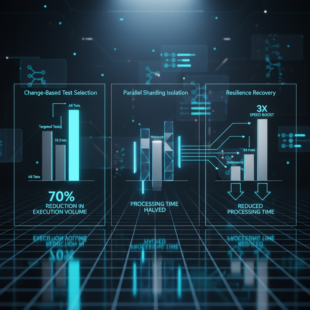 테스트 속도 3배 합성 효과 비교 차트
