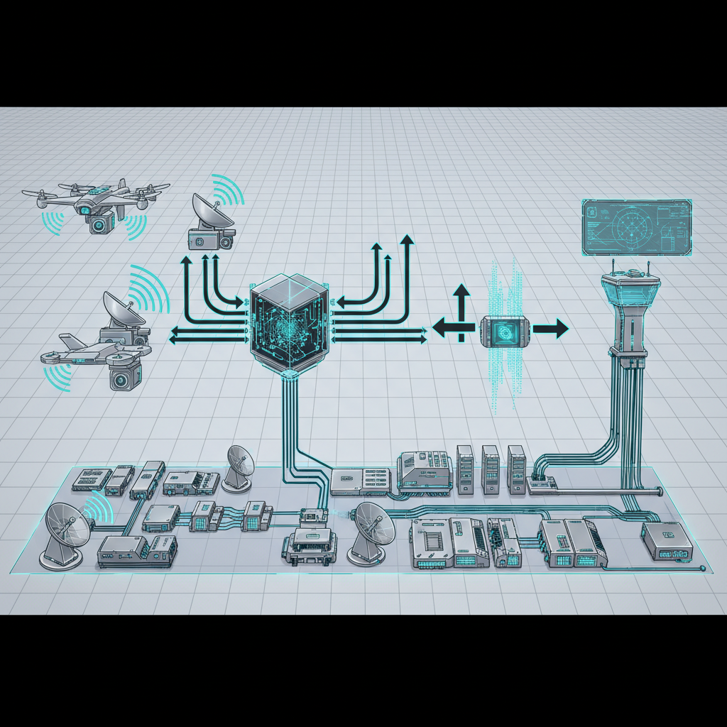 유무인 복합체계 구조 다이어그램