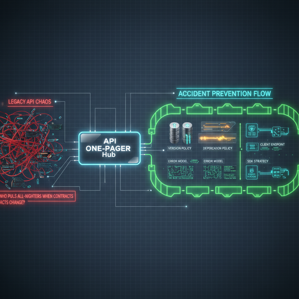 API-as-a-Product 설계 산출물 비교 테이블 시각화