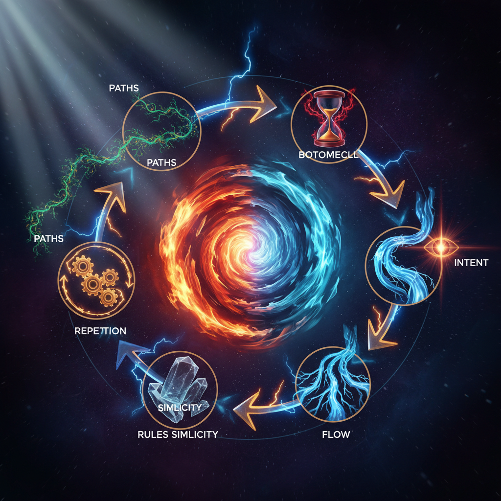 체크리스트 시각화 이미지: 시스템 분석을 위한 7가지 질문 인포그래픽