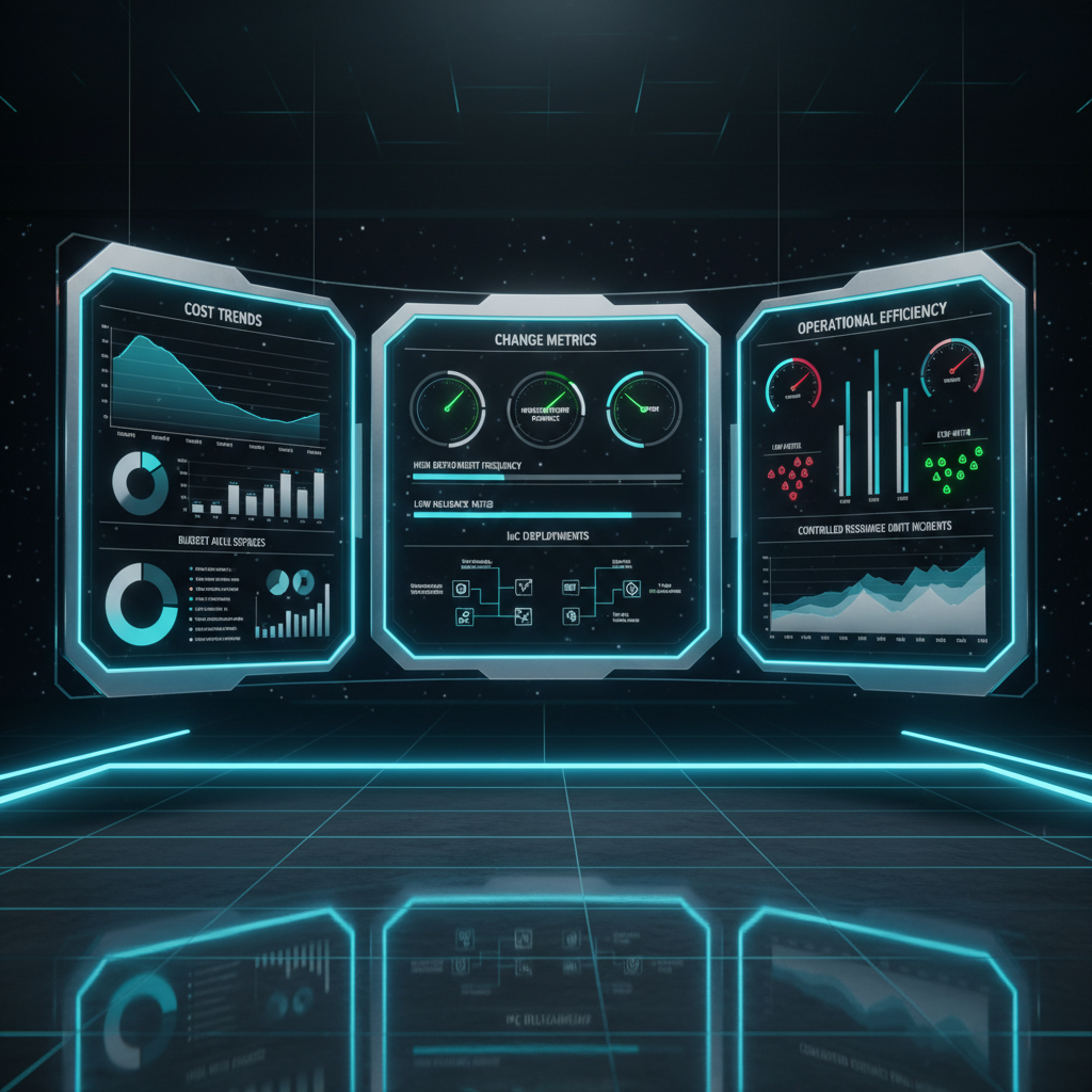 비용 최적화 지표 설계: 비용, 변경, 운영 3축 측정 체계