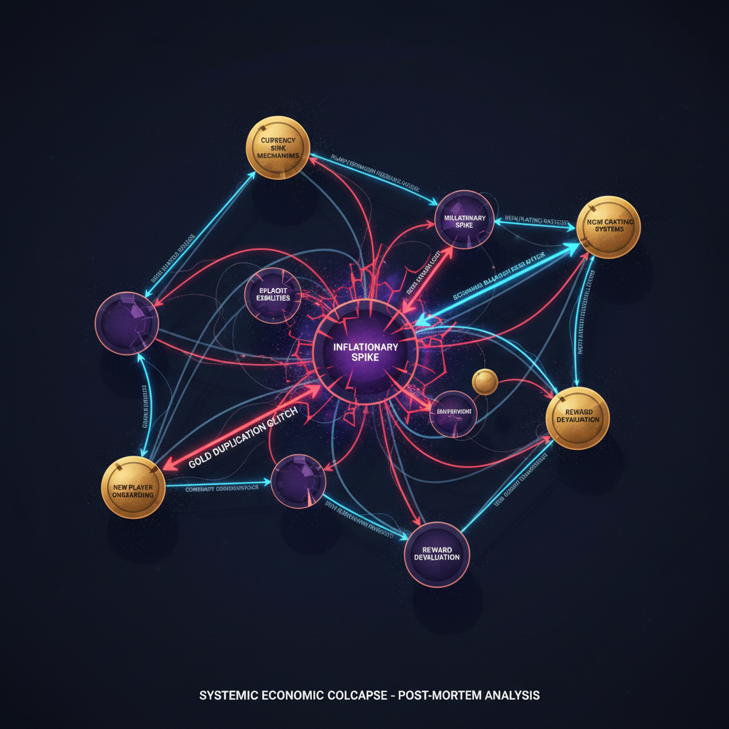 대표 이미지: 게임 시스템 붕괴를 계산하는 시스템 사고 개념