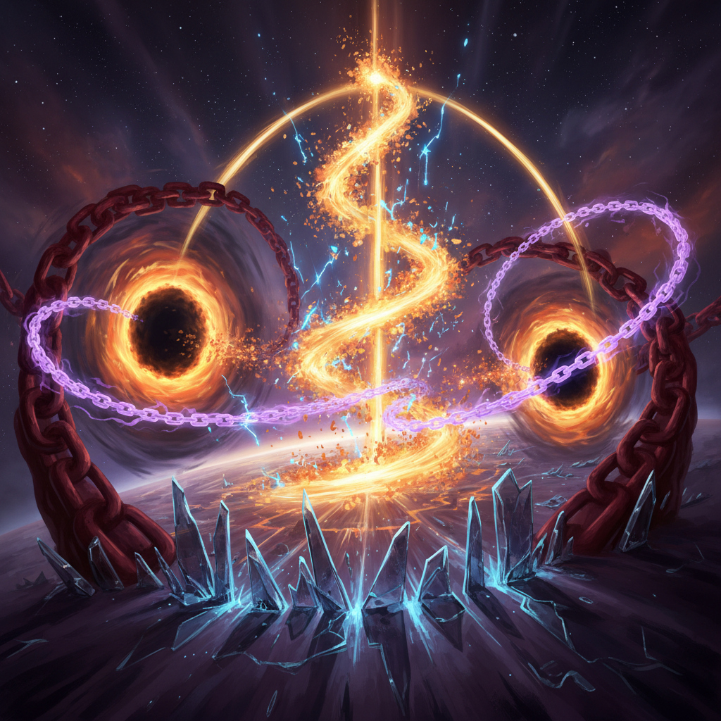 강화 루프와 균형 루프의 상호작용 다이어그램