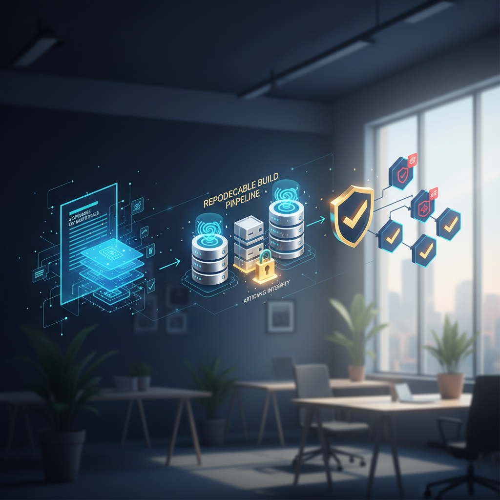 공급망 보안 개념 이미지