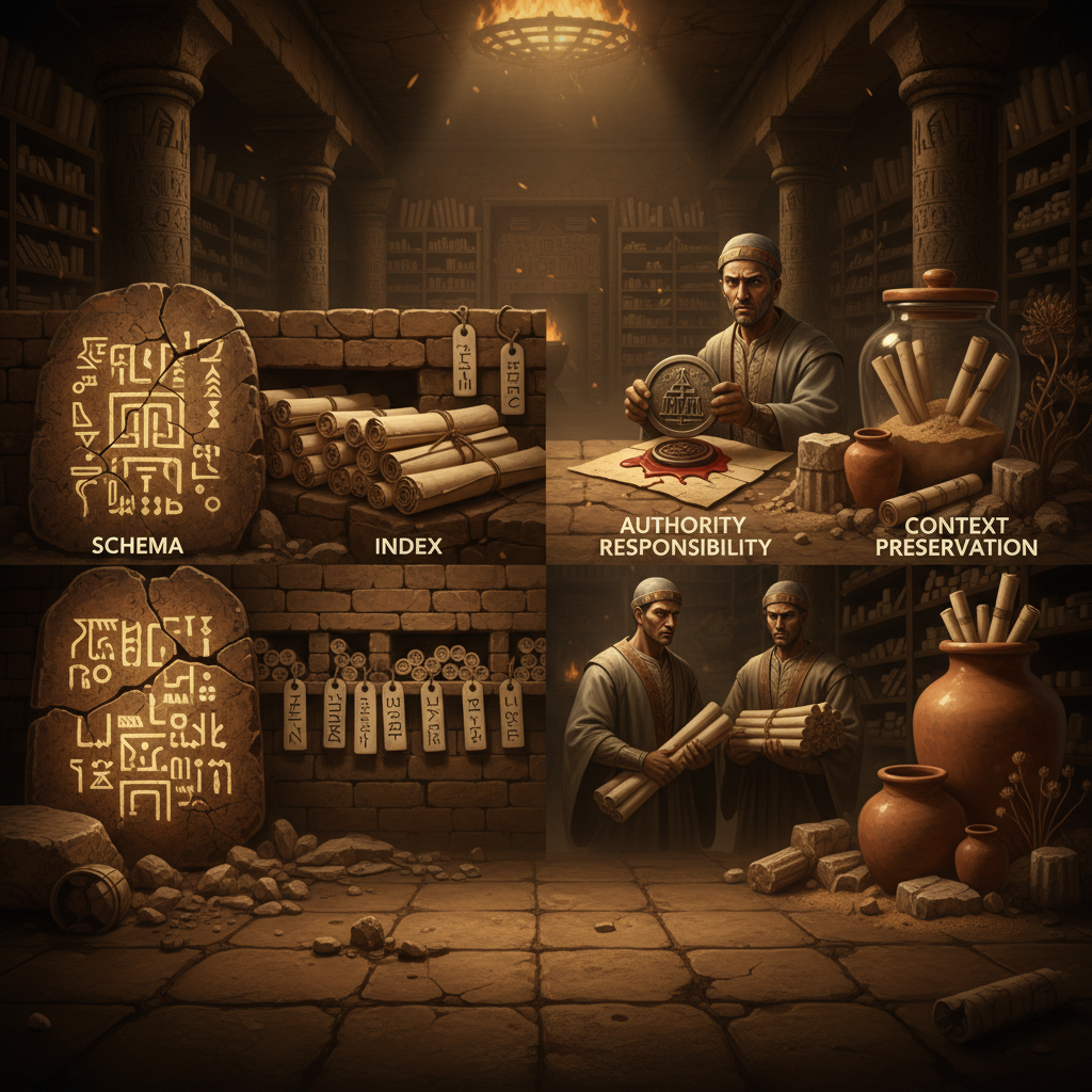 다시 읽히는 기록 조건 인포그래픽