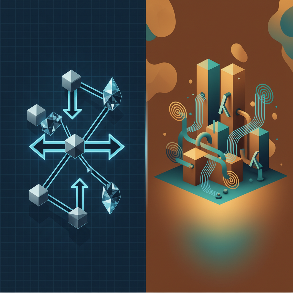 다중 패러다임 언어 비교 이미지