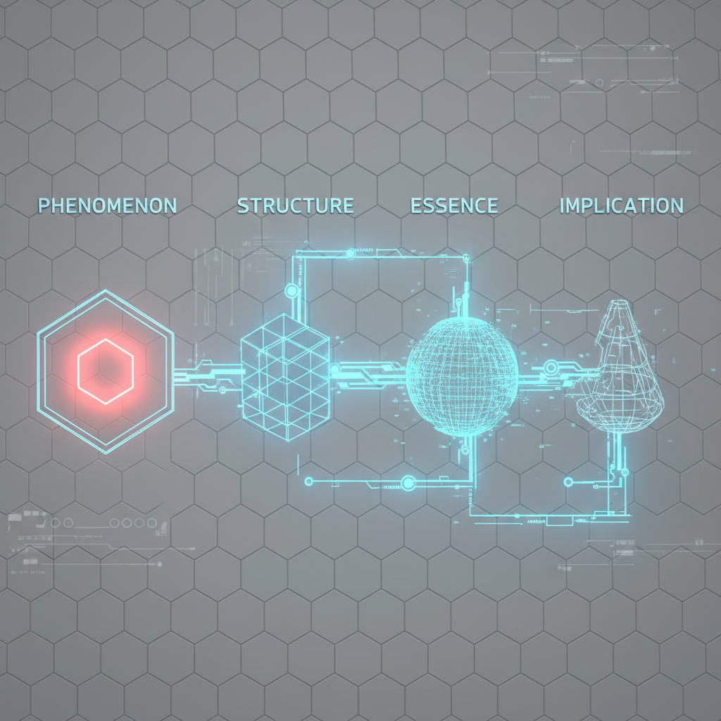논리 전개 4단계 사고 구조 이미지