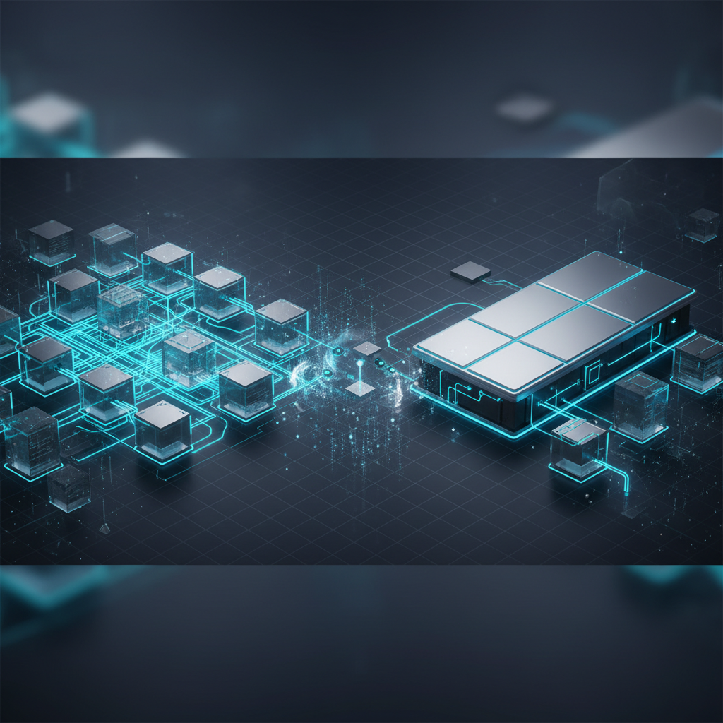 대표 이미지: 마이크로서비스 실패와 모듈러 모놀리스 회귀를 상징하는 아키텍처 전환 다이어그램