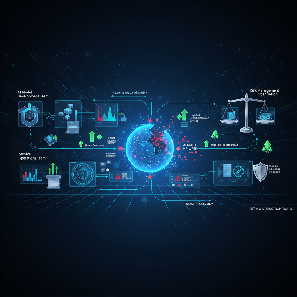 조직 문화 전환 개념 일러스트