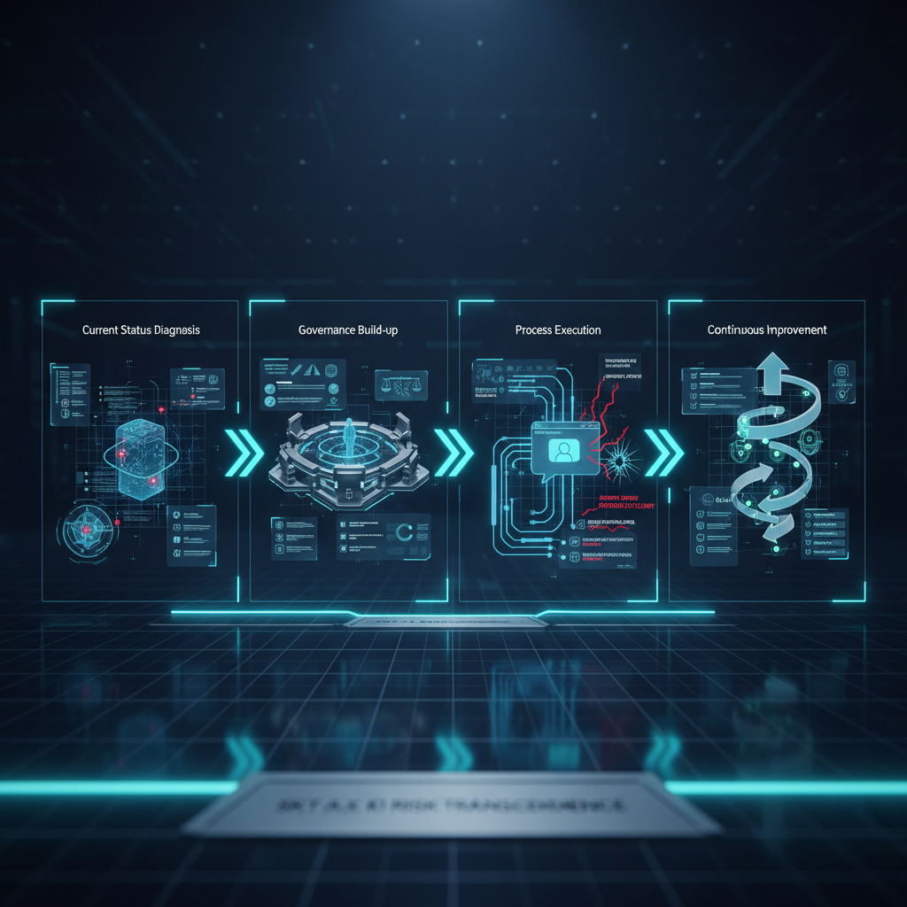 단계별 실행 로드맵 타임라인