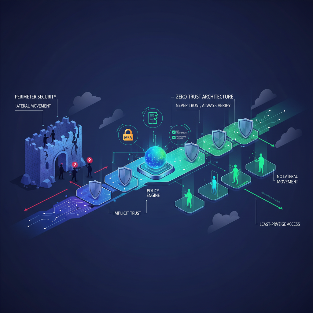 # 제로 트러스트 아키텍처, 이상에서 실무로