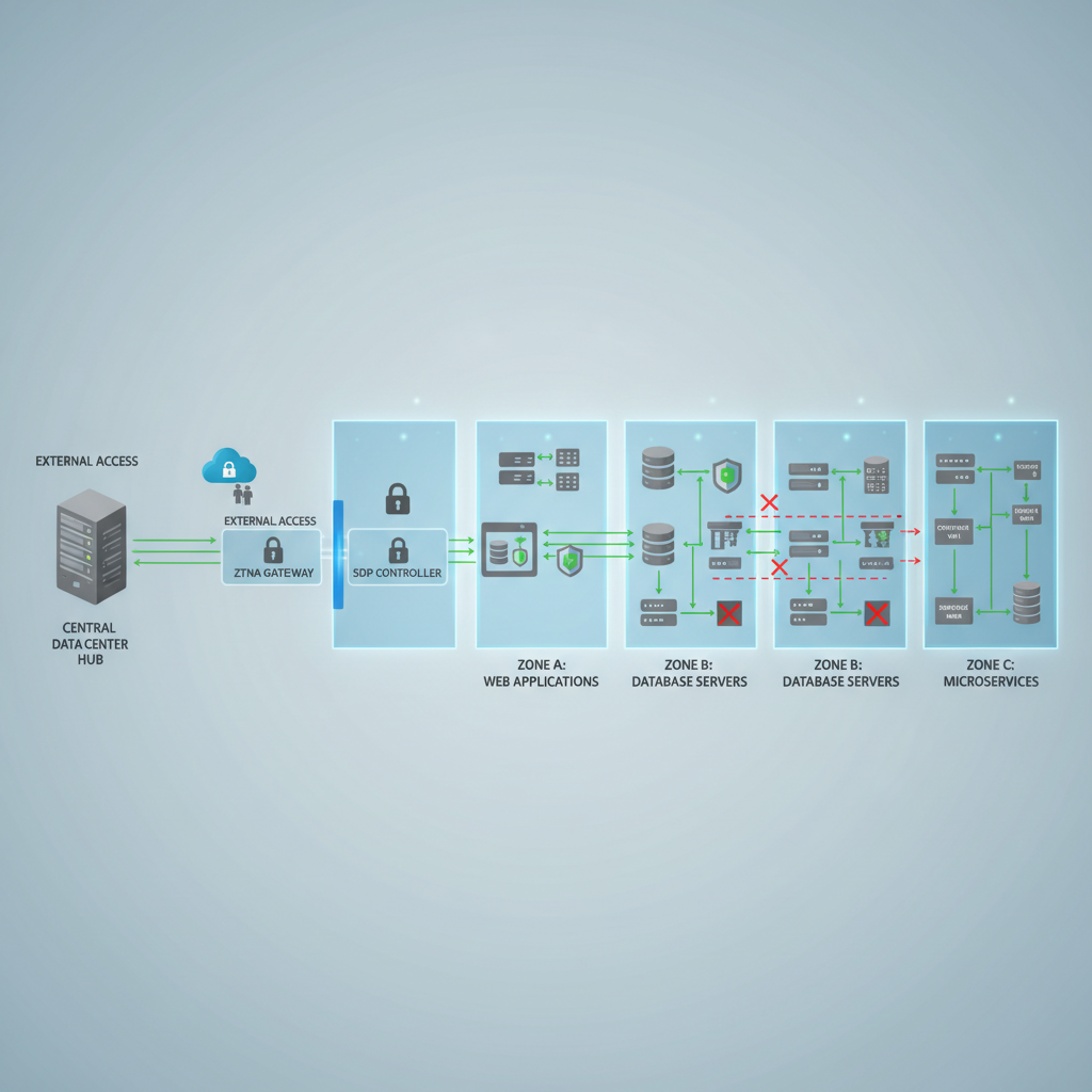 마이크로세그먼테이션과 네트워크 세분화 아키텍처