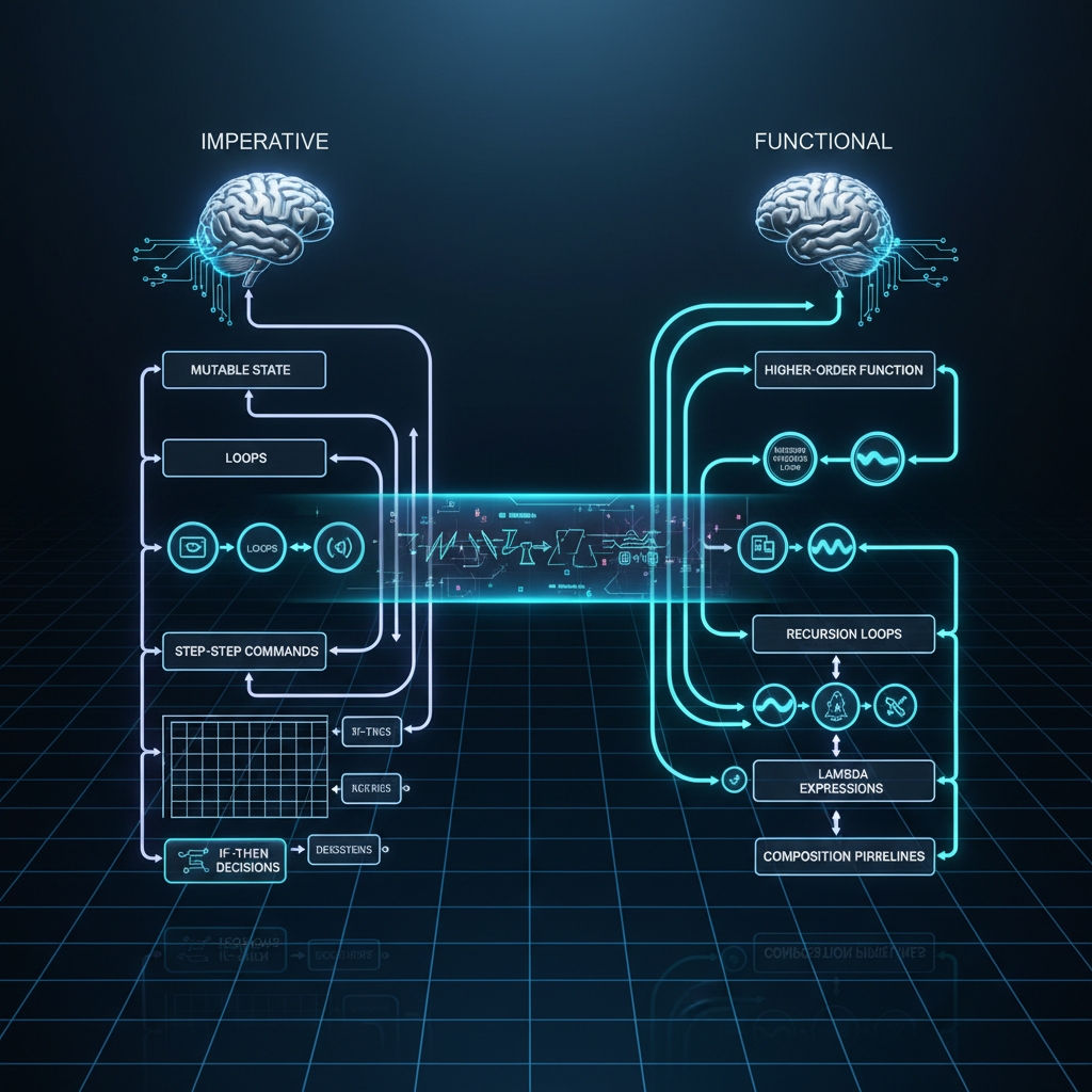 # 언어가 사유를 규정하는 방식: 프로그래밍 패러다임과 개발자의 인지 구조