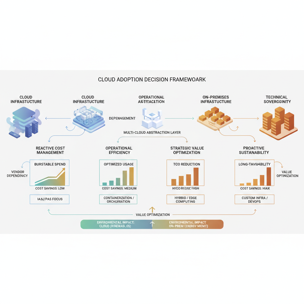 기술 주권과 통제권 선택의 의사결정 프레임워크 이미지