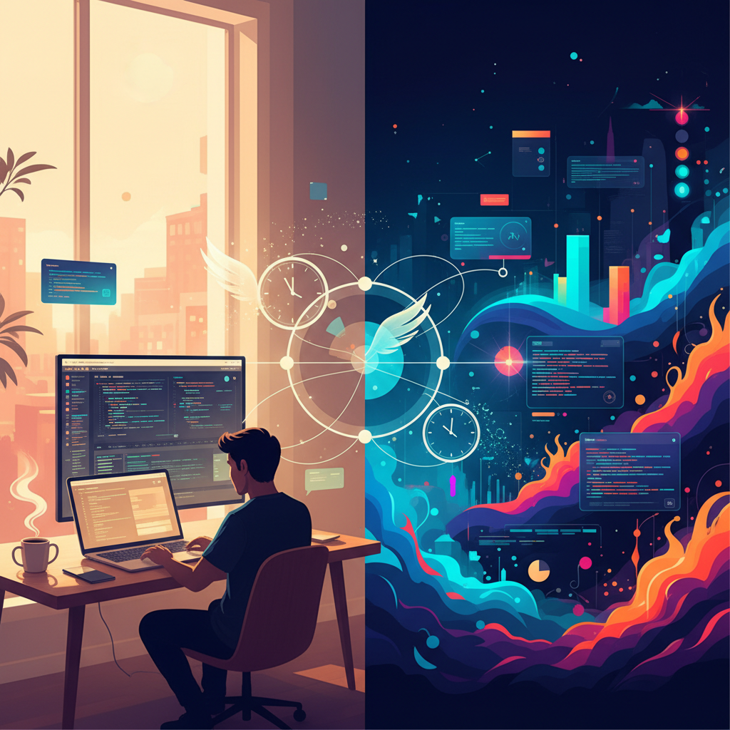 # 원격근무 3년 차 개발자, 생산성은 정말 오를까? 실제 추적기