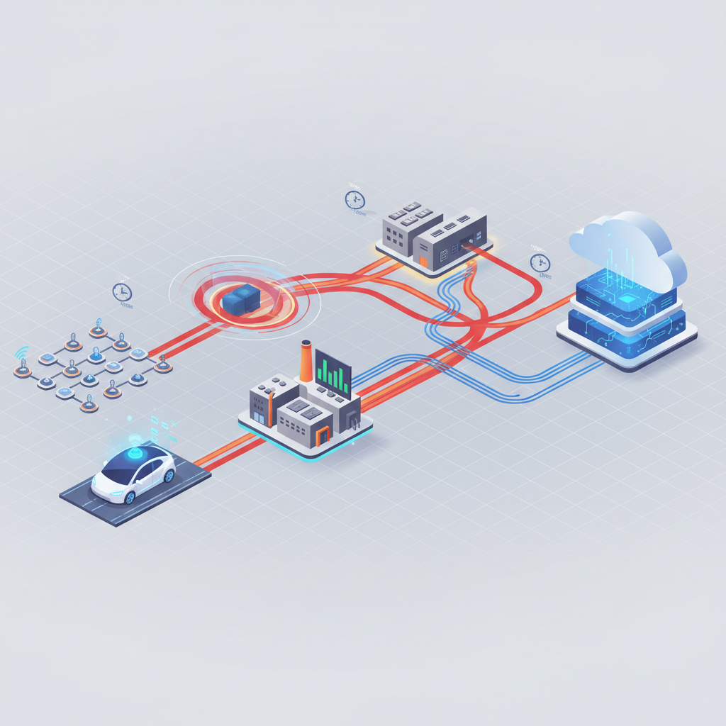 중앙집중식 처리의 구조적 한계를 설명하는 이미지