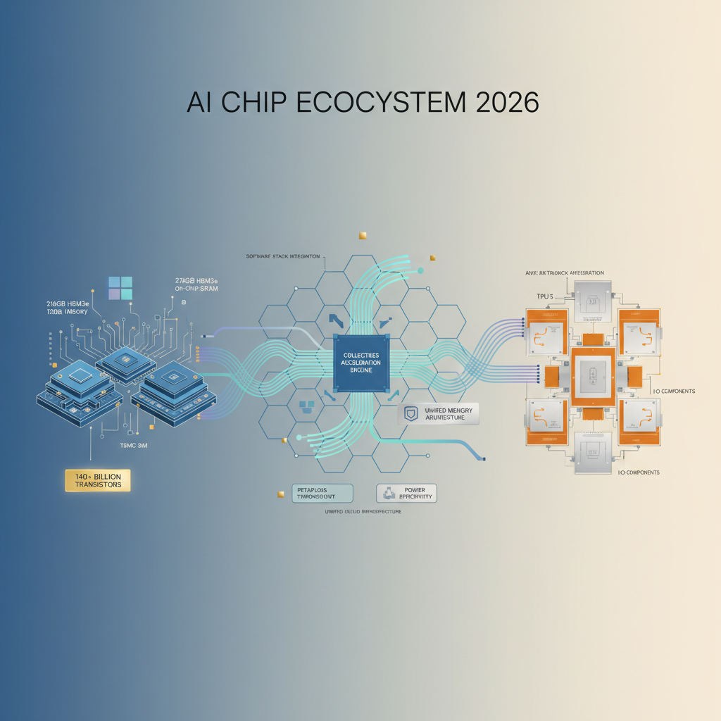 AI 특화 칩과 워크로드 아키텍처 비교 이미지