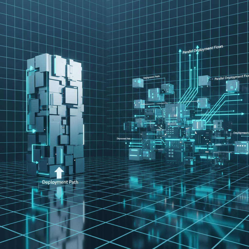 모놀리식 vs 마이크로서비스 아키텍처 비교