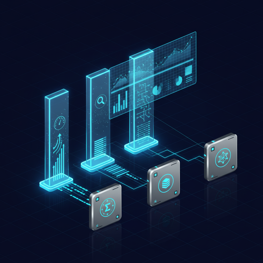 Three Pillars of Observability와 실제 사용하는 도구들을 한 장에서 보여주는 구조도